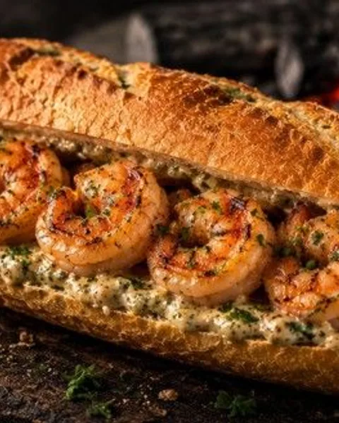 Grilled Shrimp Sandwich