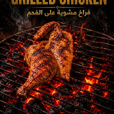 Half Grilled Chicken